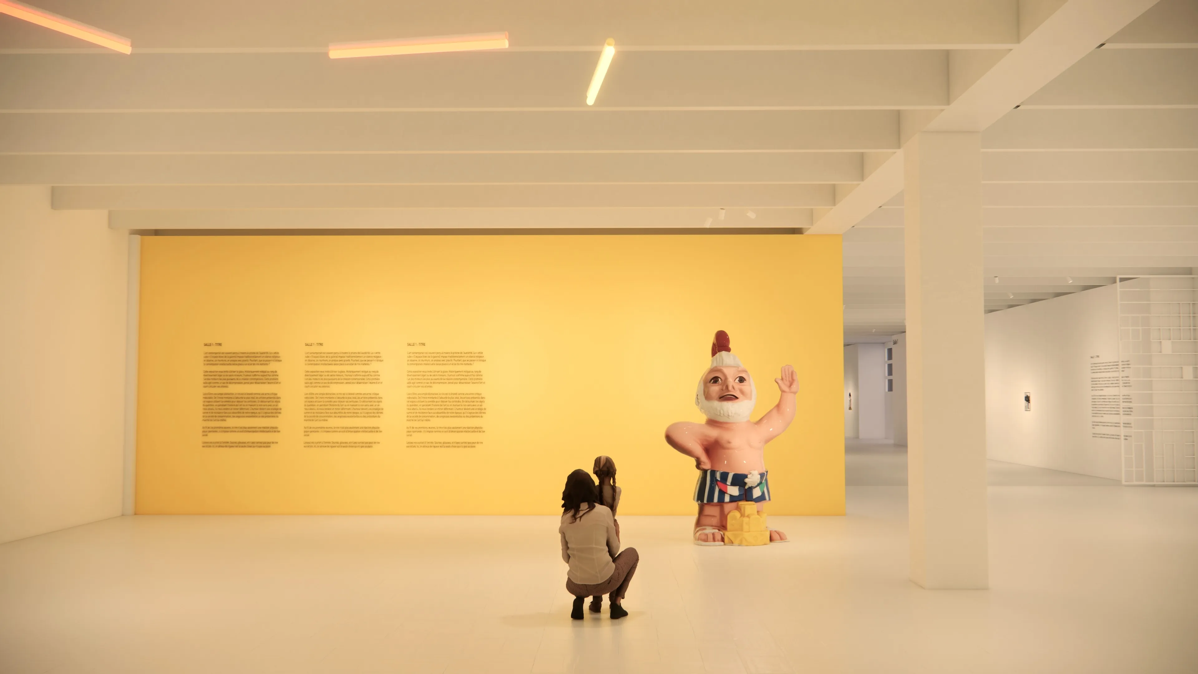 Rendu scénographique, Éclats du Rire !, Tripostal de Lille.