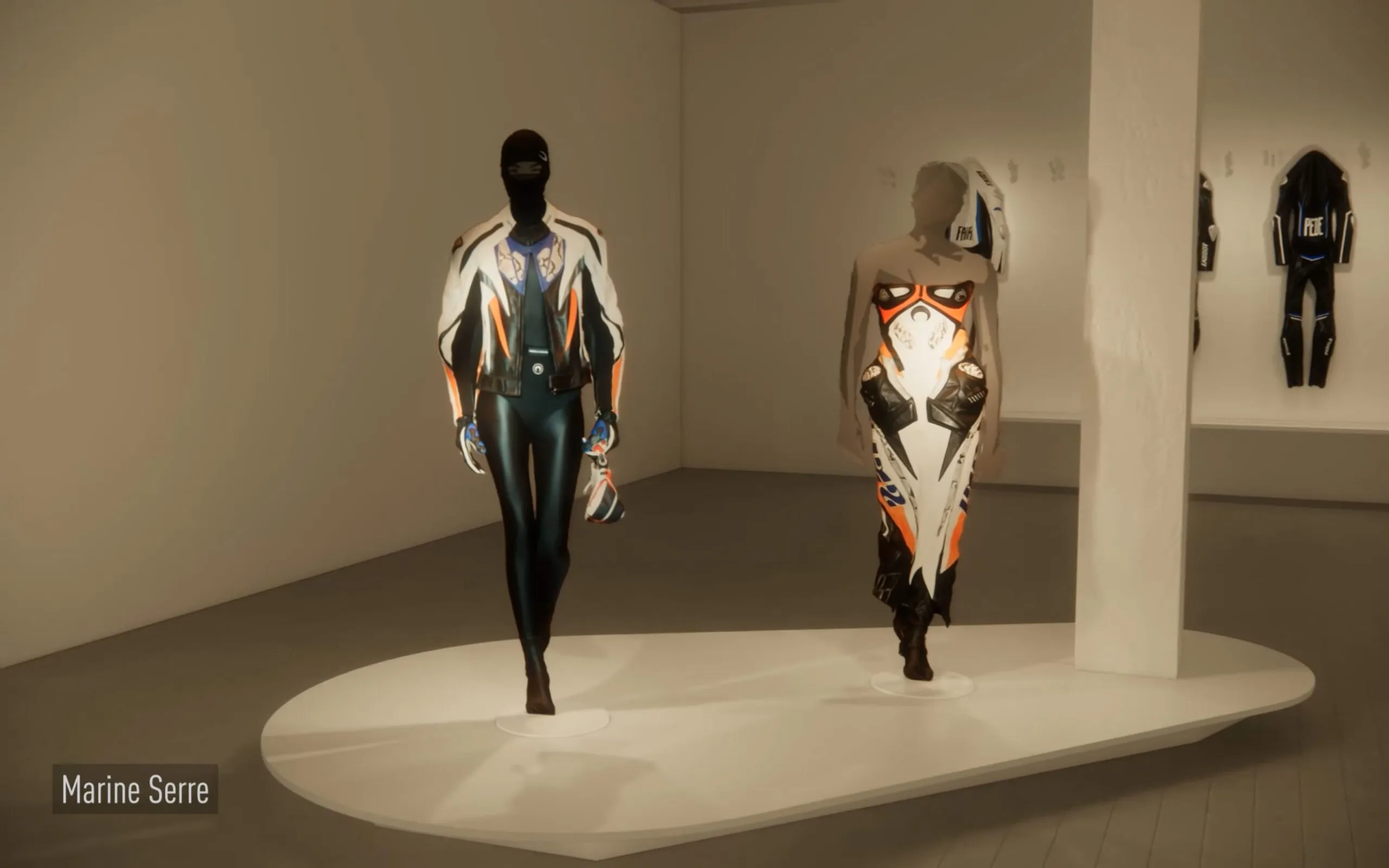 Scenographic render, Futurotextiles, Tripostal, Lille.
