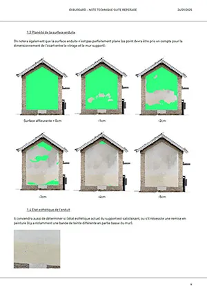 Photogrammetric 3D scan, gable wall, Systral station, Lyon.