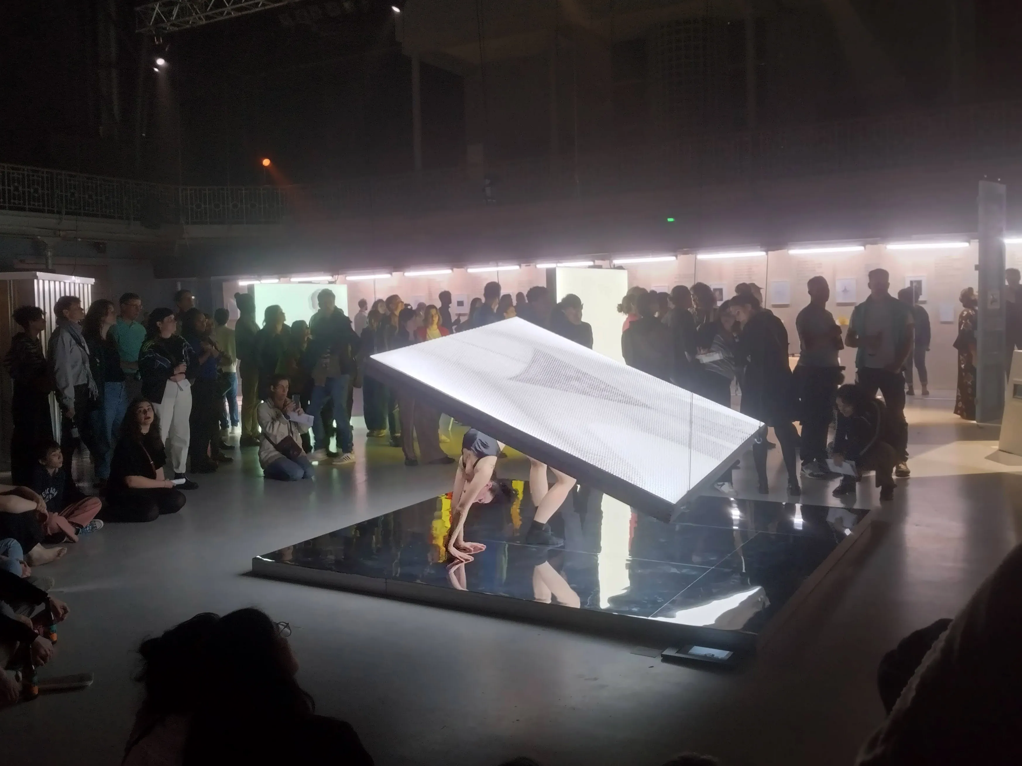 Scenographic rendering for 19 × BXL, T.R.A.N.S.I.T.S.C.A.P.E.