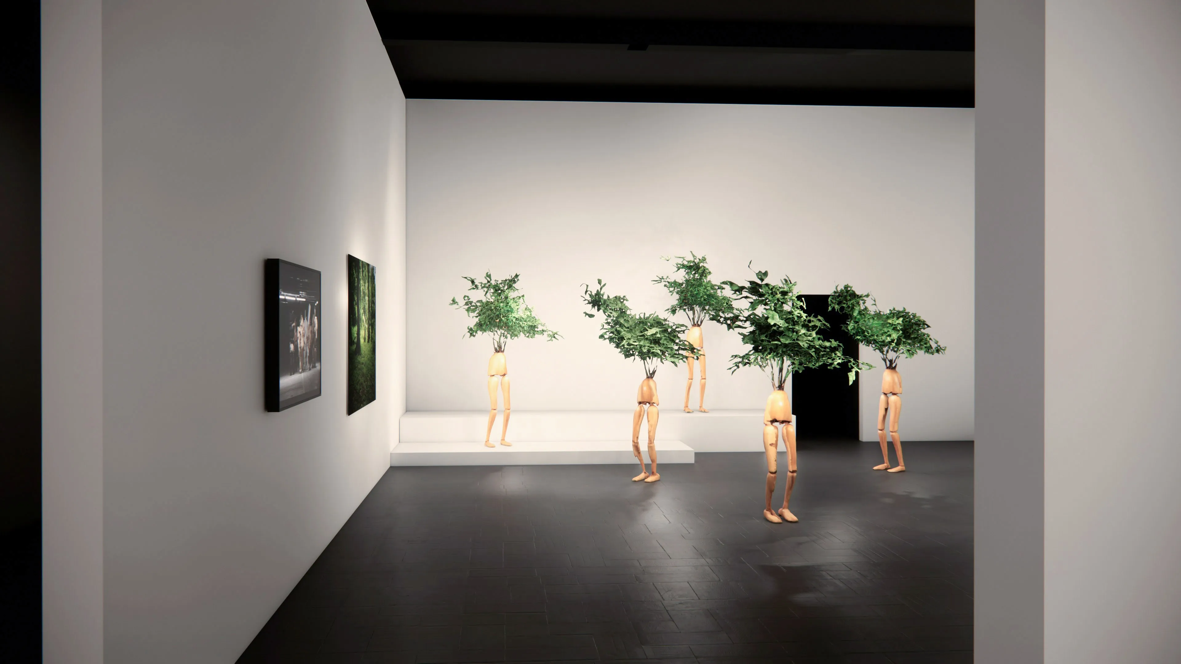 Scenographic rendering, Éclats du Rire !, Tripostal de Lille.
