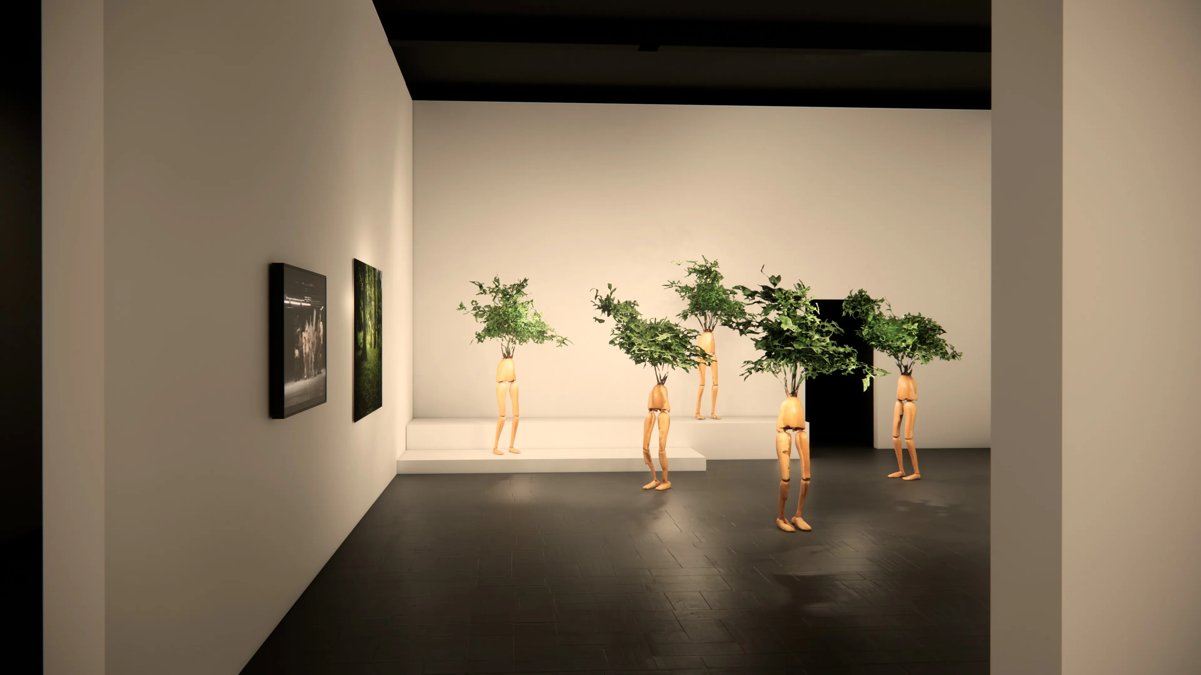 Rendu scénographique, Éclats du Rire !, Tripostal de Lille.