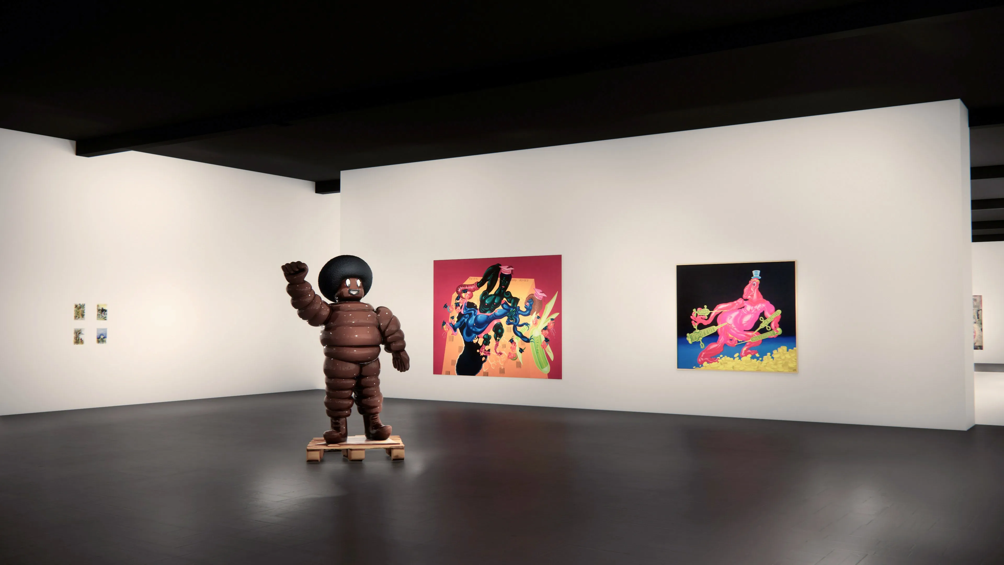 Scenographic rendering, Éclats du Rire !, Tripostal de Lille.