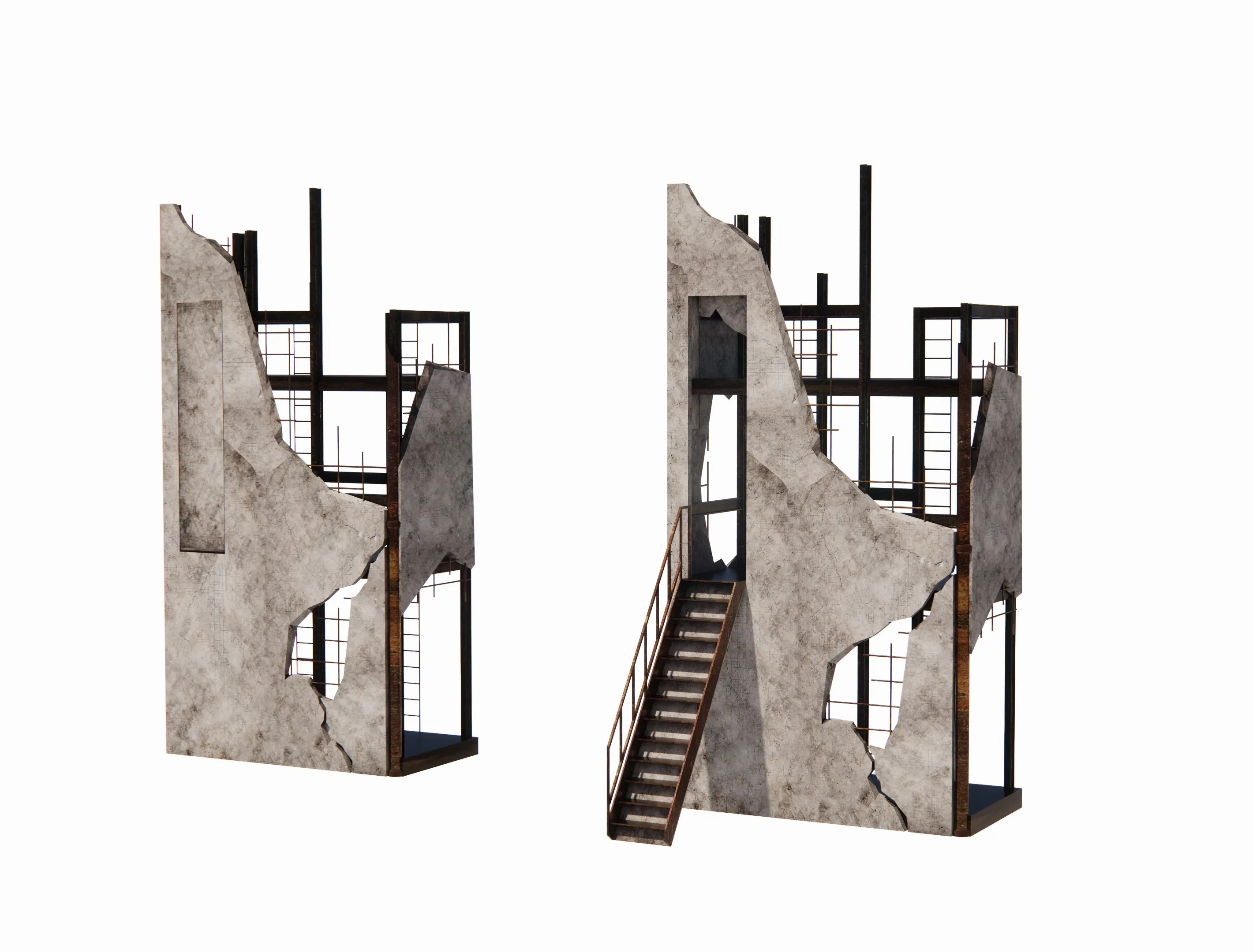 Décors construits pour The Rise / Monte Cristo, Entrepool, Paris 2026.