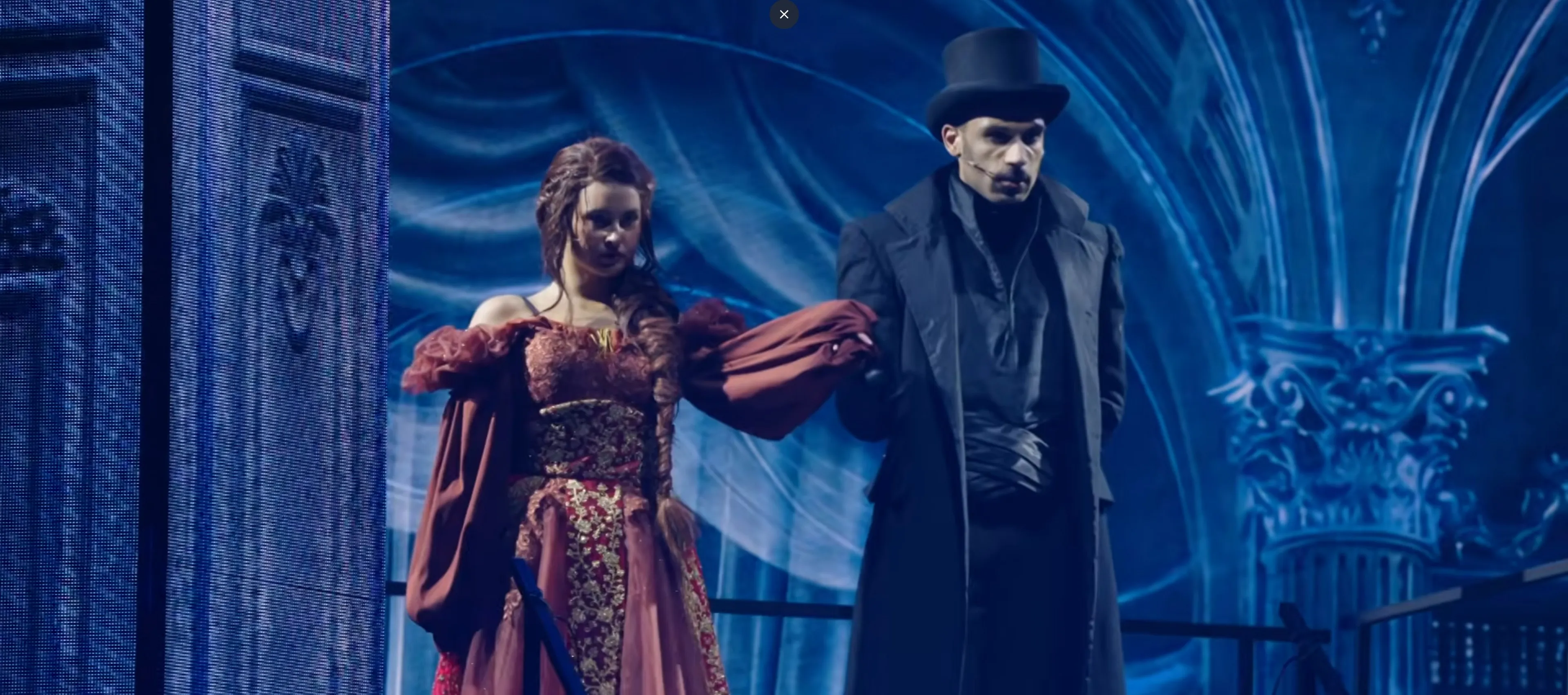 Set elements for the shows The Rise and Monte Cristo, built by Entrepool, Paris 2026.